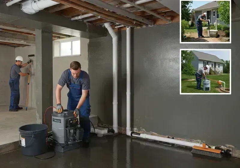 Basement Waterproofing and Flood Prevention process in Oglesby, IL